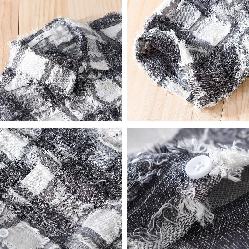 Hudson Plaid Shirt - Watson Grey