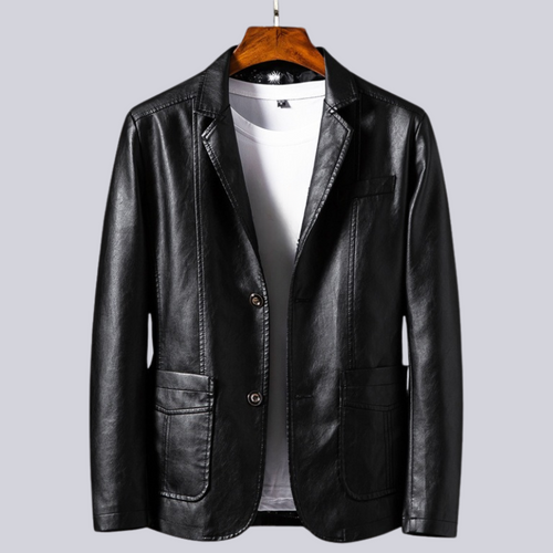 Alexander Andrews Leather Jacket - Watson Grey